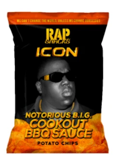 Joys Delights Lolly Shop Online American Chips Rap Snacks Notorious B.I.G. Cookout BBQ Chips 78g 1 Joys Delights Lolly Shop Online American Chips Rap Snacks Notorious B.I.G. Cookout BBQ Chips 78g
