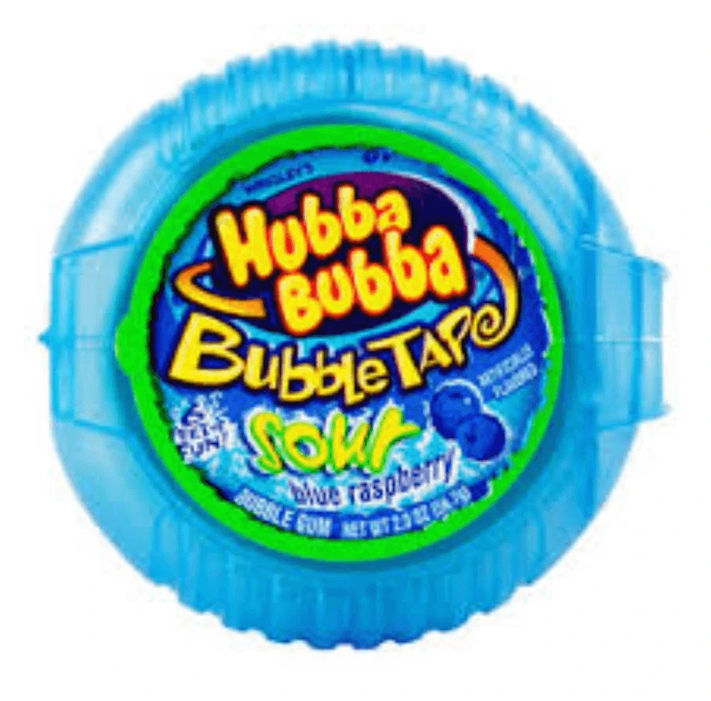 Joy's De'Lights Hubba Bubba Tape Sour Blue Raspberry 2 Joy's De'Lights Hubba Bubba Tape Sour Blue Raspberry
