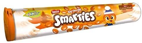 Joy's De'Lights Smarties Orange Tube 120g Bulk 1 Joy's De'Lights Smarties Orange Tube 120g Bulk