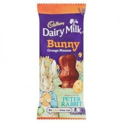 Joys Delights Lolly Shop Online Milk Chocolate Cadbury Orange Mousse Bunny 30g
