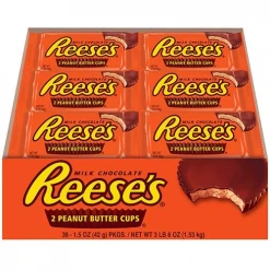 Joys Delights Lolly Shop Online Reeses Peanut Butter Cups 42g Featured