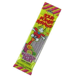 Joys Delights Lolly Shop Online American Lollies Sour Power Straws Passionfruit