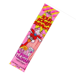 Joys Delights Lolly Shop Online American Lollies Sour Power Straws Pink Lemonade