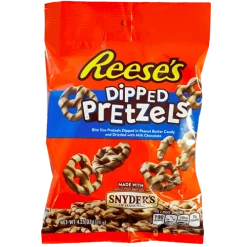 Joys Delights Lolly Shop Online Milk Chocolate Reese's Dipped Pretzels 120g