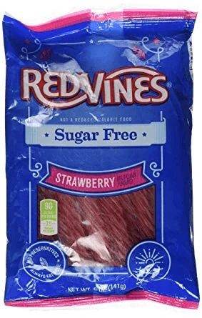 Joy's De'Lights All Candy Sugar Free Redvines Strawberry 141g 2 Joy's De'Lights All Candy Sugar Free Redvines Strawberry 141g