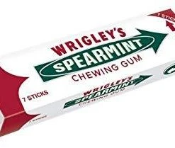 Joy's De'Lights All Candy Wrigley Spearmint 7 Stick Pack