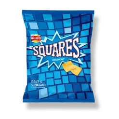 Joys Delights Lolly Shop Online Walkers Squares Salt & Vinegar
