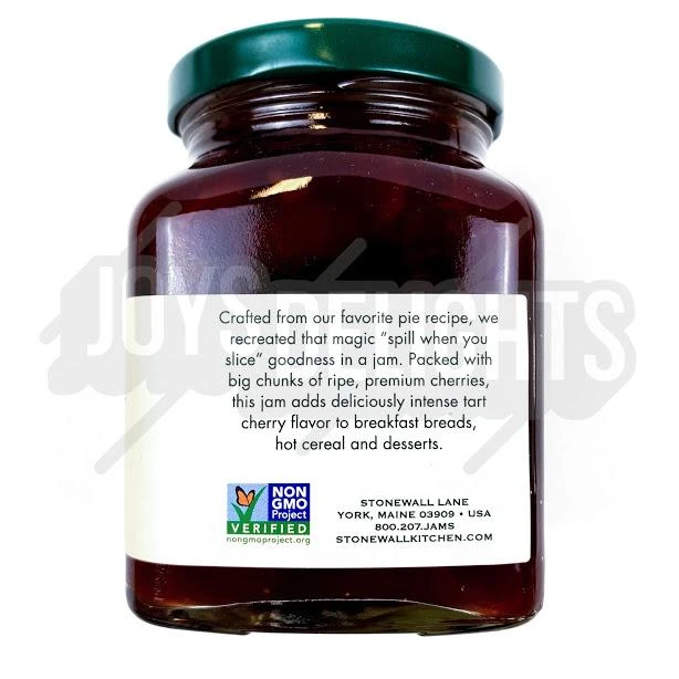 Joy's De'Lights Stonewall Sour Cherry Jam 354g 2 Joy's De'Lights Stonewall Sour Cherry Jam 354g