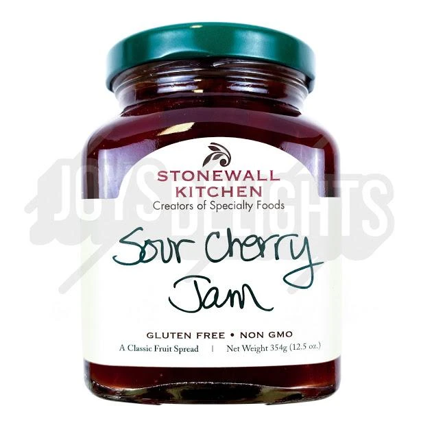 Joy's De'Lights Stonewall Sour Cherry Jam 354g 1 Joy's De'Lights Stonewall Sour Cherry Jam 354g