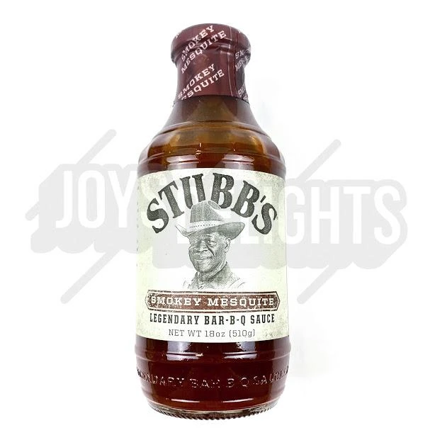 Joy's De'Lights Stubbs Smokey Mesquite BBQ Sauce 510g All Candy 1 Joy's De'Lights Stubbs Smokey Mesquite BBQ Sauce 510g All Candy