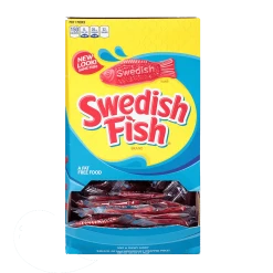 Joys Delights Lolly Shop Online Swedish Fish Red Wrapped Bulk