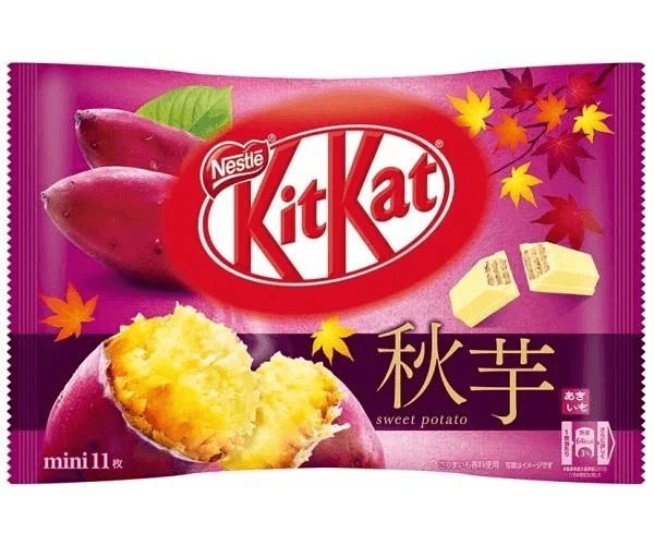 Joy's De'Lights White Chocolate Kit Kat Mini Sweet Potato 1 Joy's De'Lights White Chocolate Kit Kat Mini Sweet Potato