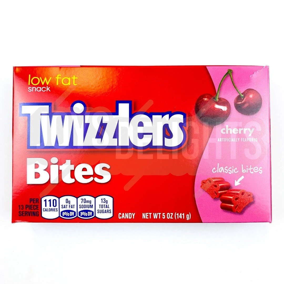 Joys Delights Lolly Shop Online Twizzler Cherry Bites Theatre 141g American Lollies 1 Joys Delights Lolly Shop Online Twizzler Cherry Bites Theatre 141g American Lollies