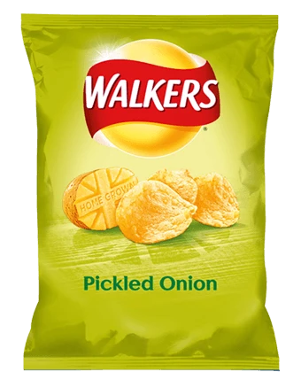 Joy's De'Lights Walkers Pickled Onion 32g All Candy 1 Joy's De'Lights Walkers Pickled Onion 32g All Candy