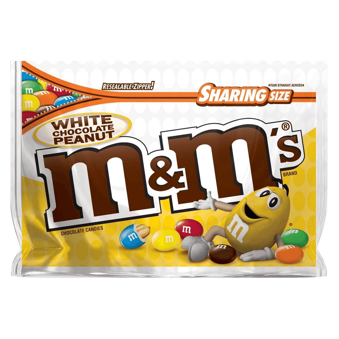 Joy's De'Lights M&M White Peanut Share 272g 1 Joy's De'Lights M&M White Peanut Share 272g