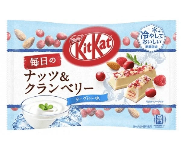 Joy's De'Lights White Chocolate Kit Kat Yogurt Nuts & Cranberry 1 Joy's De'Lights White Chocolate Kit Kat Yogurt Nuts & Cranberry