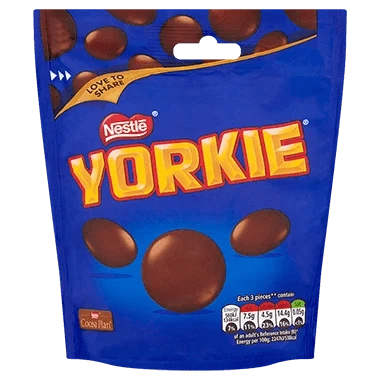 Joys Delights Lolly Shop Online Yorkie Chunks 100g 1 Joys Delights Lolly Shop Online Yorkie Chunks 100g