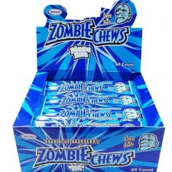 Joy's De'Lights Zombie Chews Sour Blue Raspberry Large Bulk